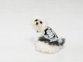 Petbarn Bootique Heart SkeletonTutu Dog Dress Black RRP $19.96 - $21.99