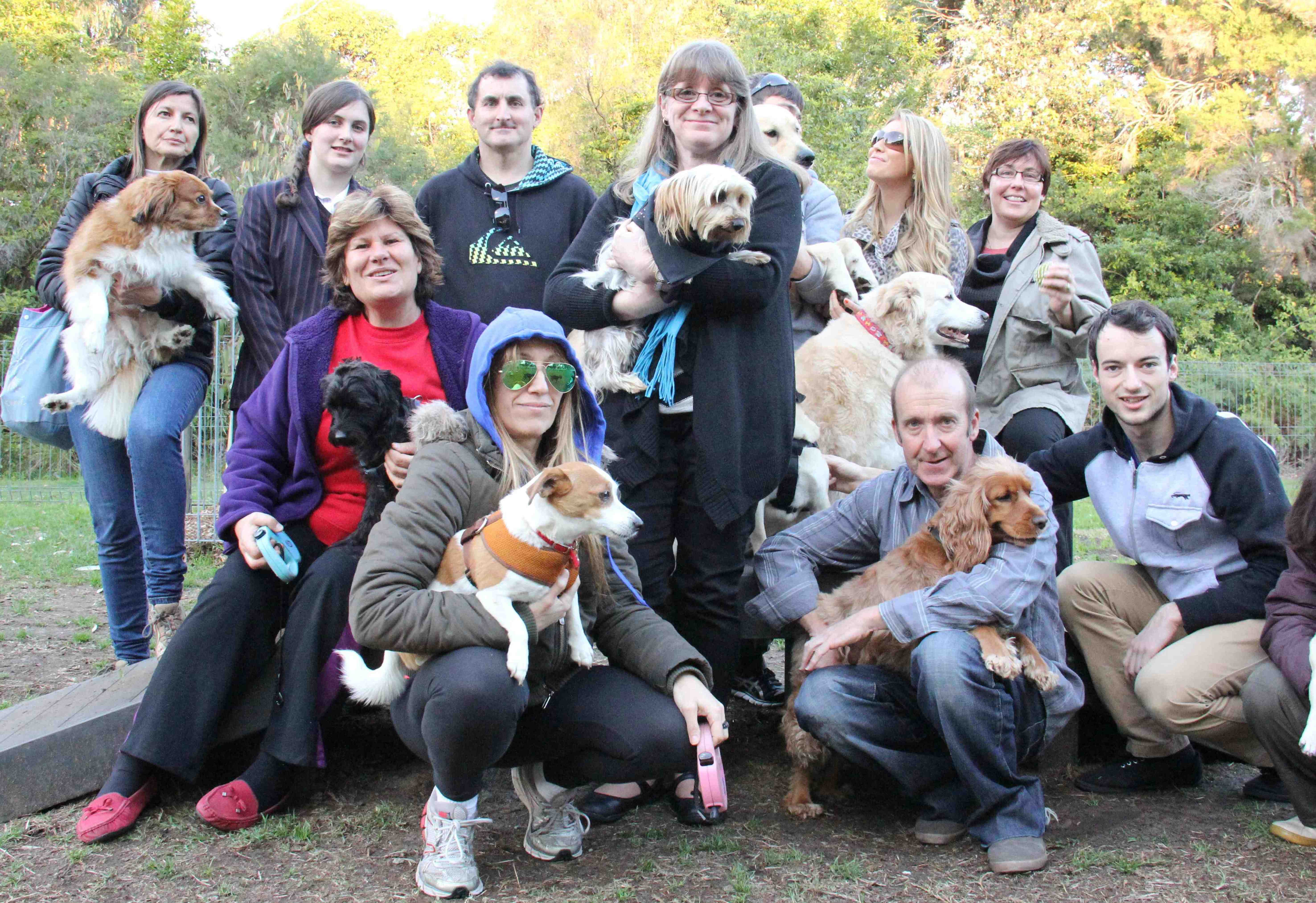 Dog lovers celebrate dog park upgrade