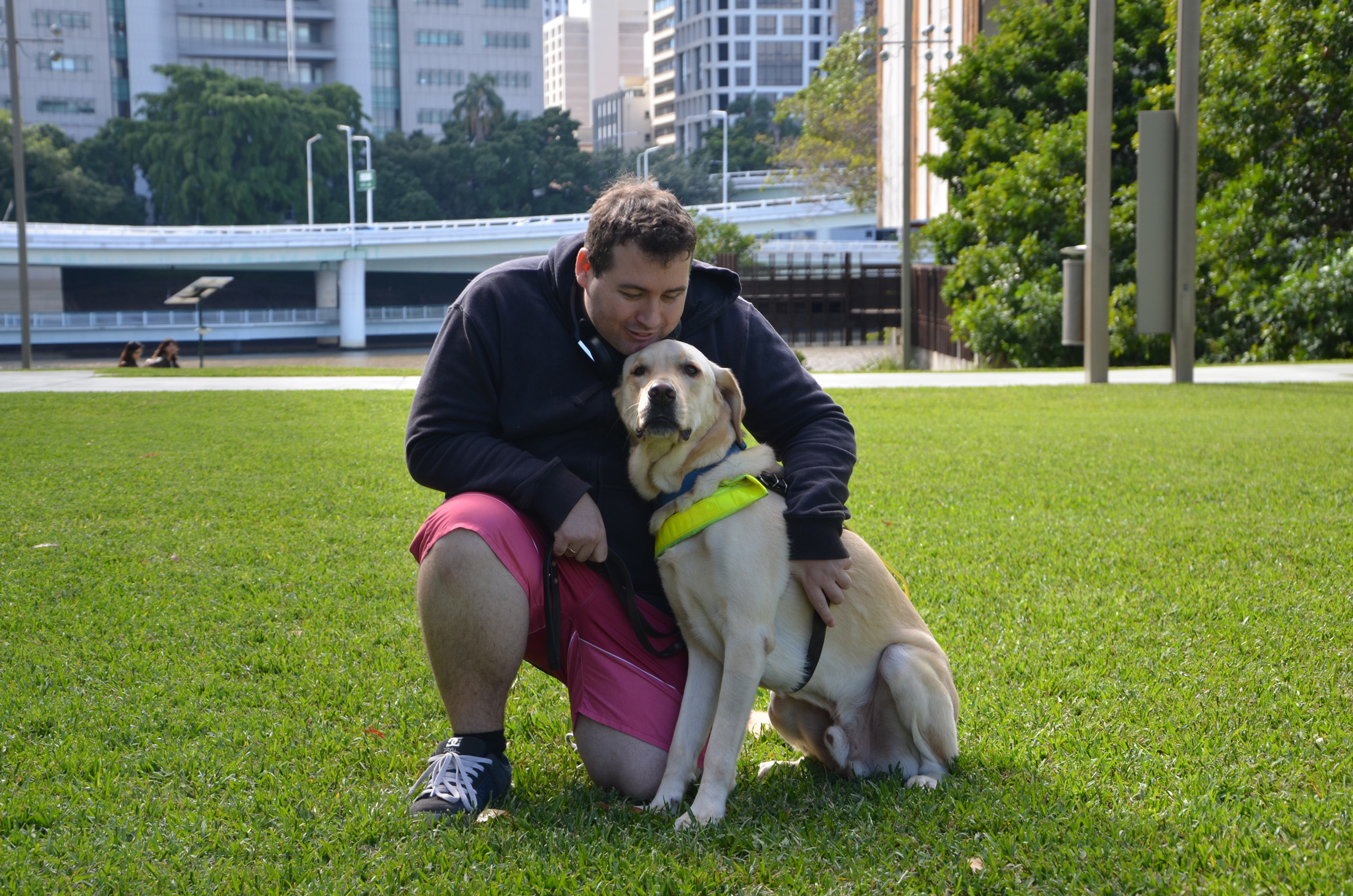 Studying with a Guide Dog