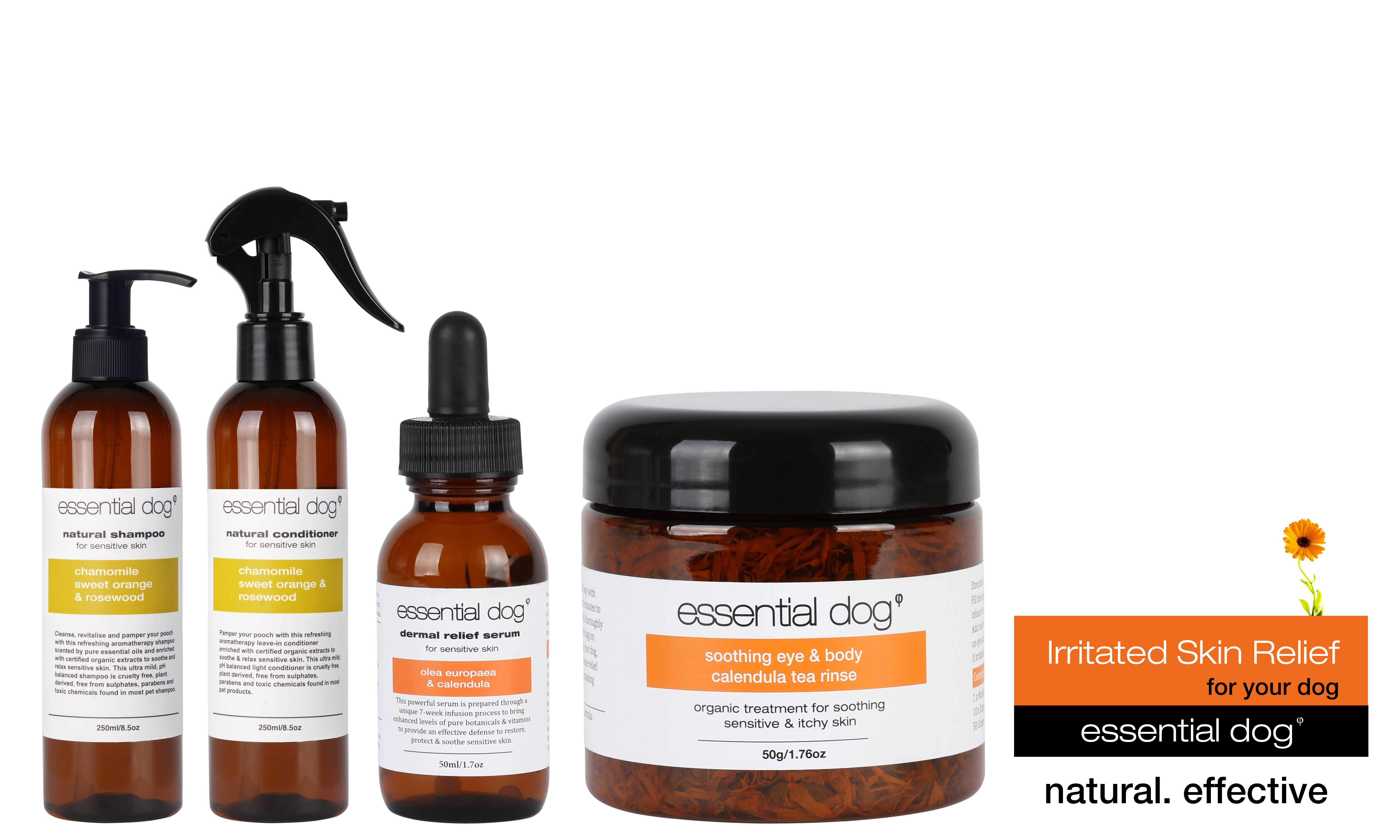 Essential Dog Entire Sensitive Skin Pack