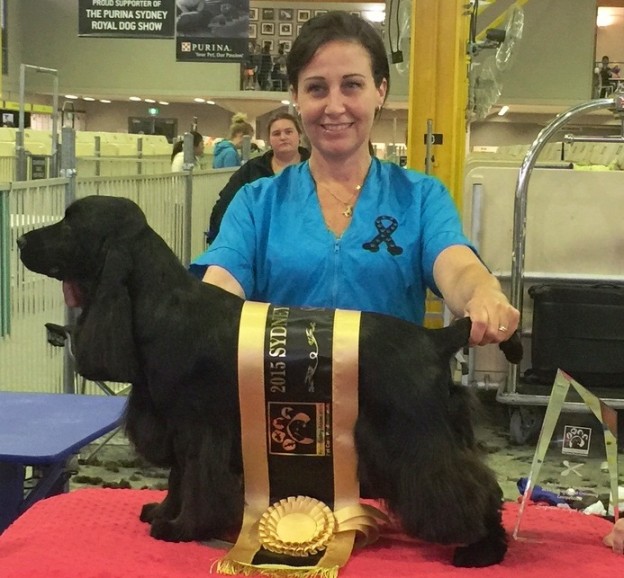 Annett Whitelum - Supreme Royal Groomer Champion 2015