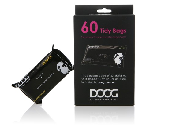 Doog Pick Up Bags Strawberry Scented