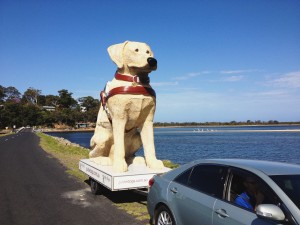 Gulliver on the coast at Narooma