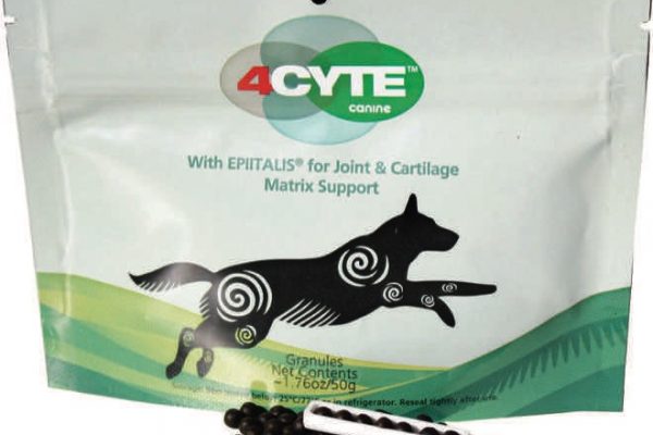 DOGSLife has FOUR 100g pouches of 4CYTE Canine to give away!